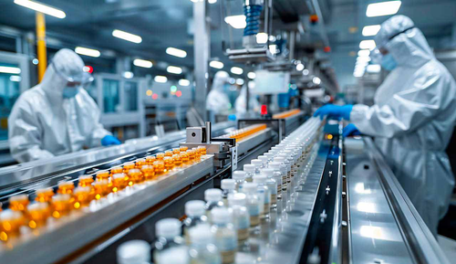 Producción farmacéutica